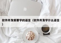 軟件開發(fā)需要學(xué)的語言（軟件開發(fā)學(xué)什么語言）