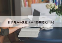 什么是seo優(yōu)化（seo主要優(yōu)化什么）