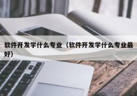 軟件開發(fā)學什么專業(yè)（軟件開發(fā)學什么專業(yè)最好）